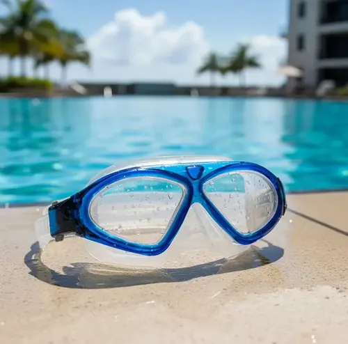GOGGLES P/NATACION GS-47 SILTEX AZUL - Imagen 2
