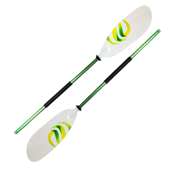 REMOS PARA KAYAK PROPEL HOJA BLANCA DISEÑO FLORAL AQUA - SHORELINE