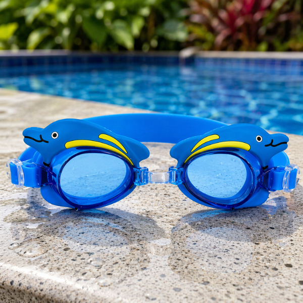 GOGGLES ANIMALITOS DELFIN AZUL - Imagen 2