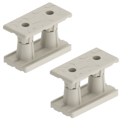 CONECTOR DE MUELLE A MUELLE DE PVC